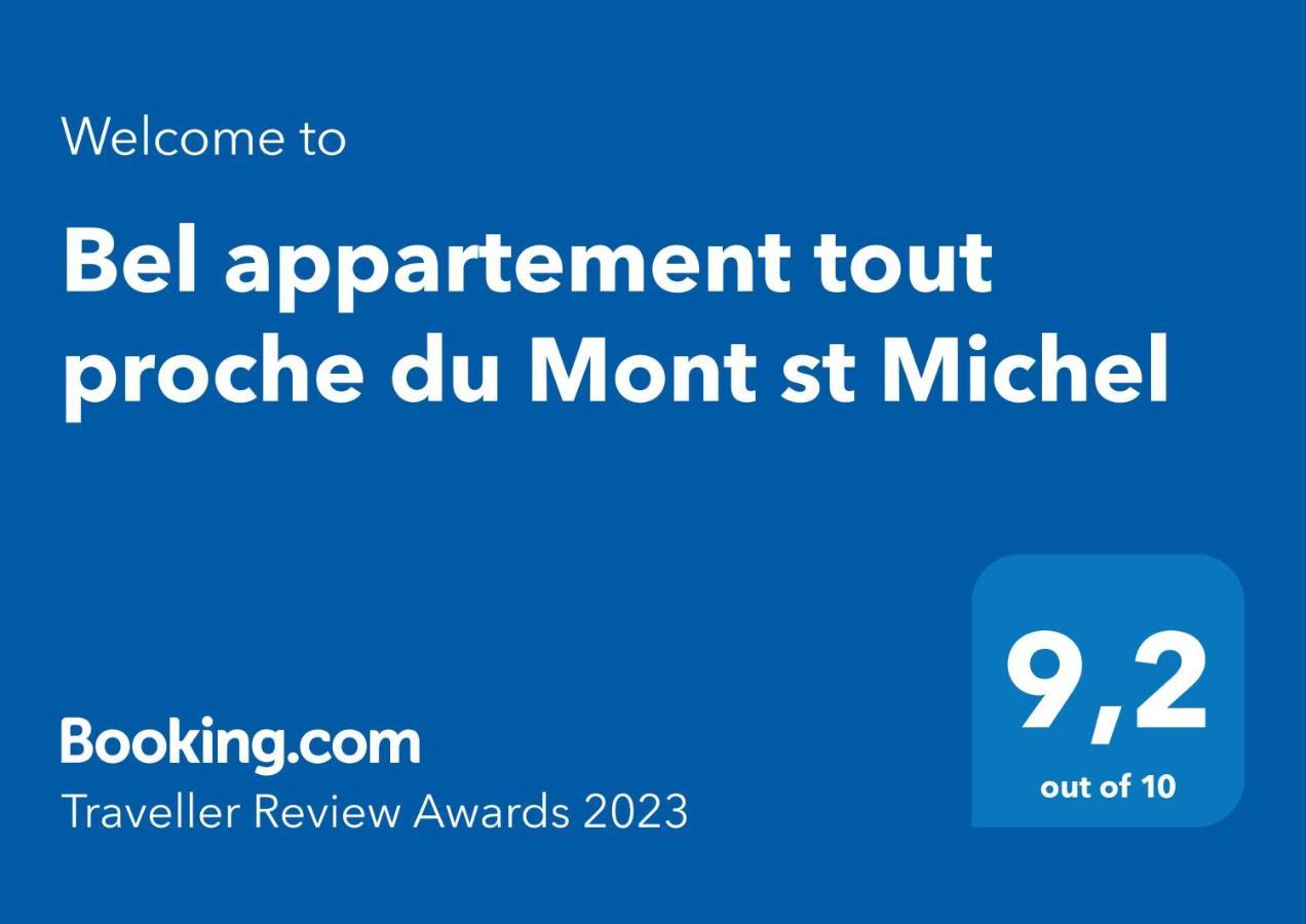 Bel Appartement Tout Proche Du Mont St Michel Pontorson Exterior foto